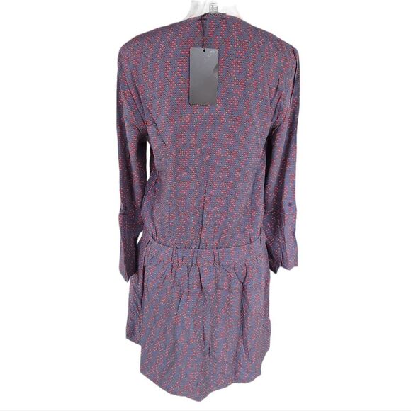 Color‎ Block -1021 long sleeve low waisted dress Medium y2K style 6224157 NWT - Picture 4 of 9